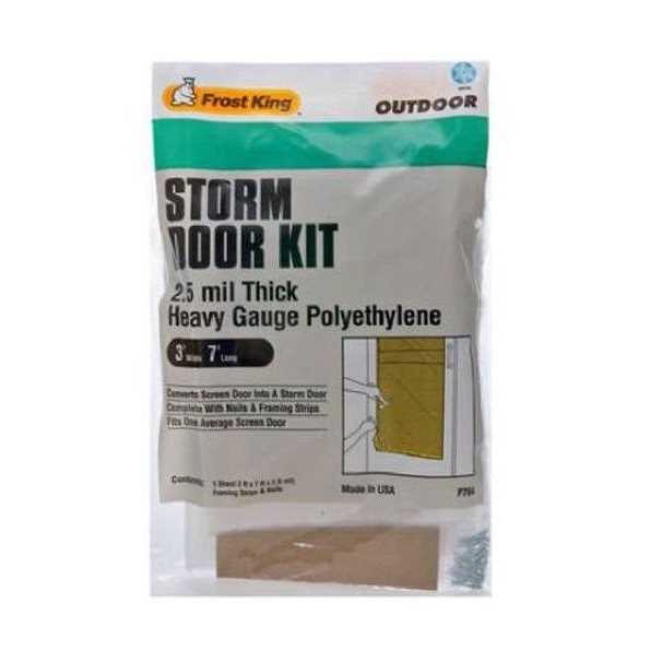 Frost King Exterior Storm Door Kit - Cheap Fitting