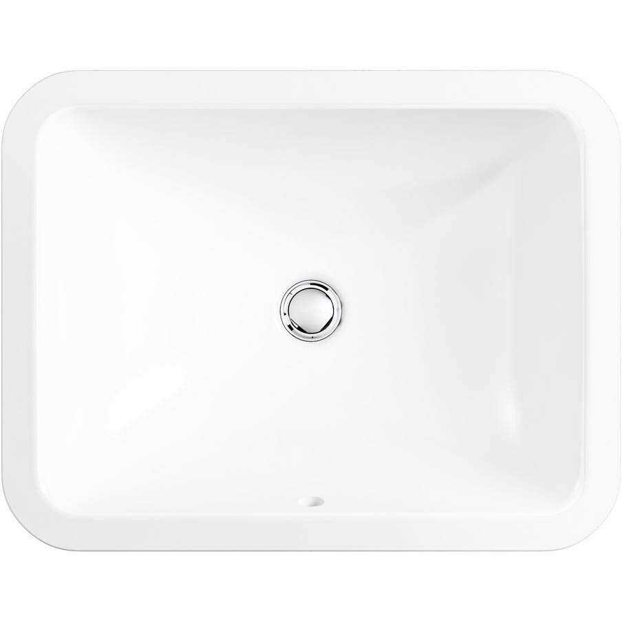 Kohler 20000-0 Caxton Rectangle Undermount Bathroom Sink - Cheap Fitting