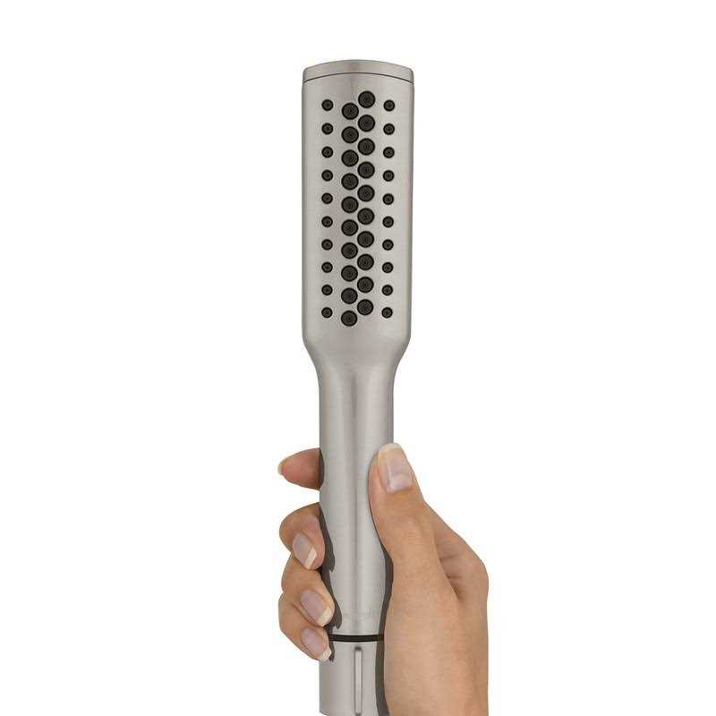 Waterpik High Pressure Pulsating Shower Wand and Rain Shower Head Combo with Extra-Long 8-Foot Metal Hose - Cheap Fitting