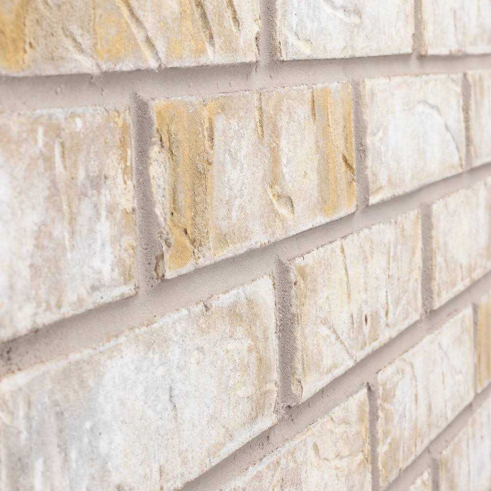 Old Mill Brick 7.625 in. x 2.25 in. x 0.5 in. Glacier Bay Thin Brick Singles - Cheap Fitting