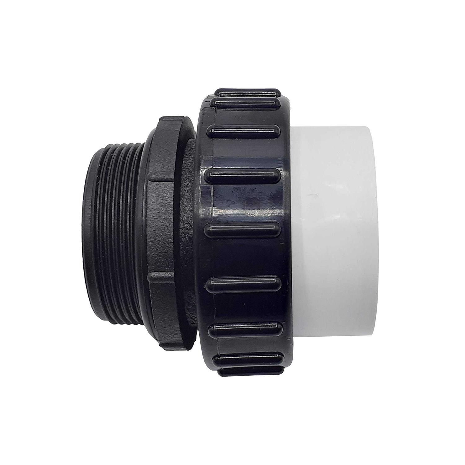 Swimables 2 Hi-Temp Union Compatible with All Pentair Whisperflo and Intelliflo Pumps for Inground Swimming Pool 21063-200-000-2 MIP x 2 Slip PVC - Cheap Fitting