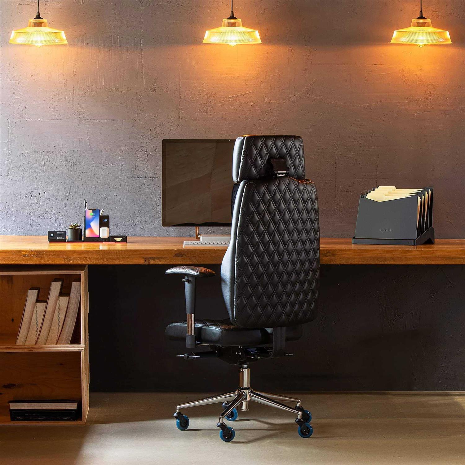 Stealtho Patented Replacement Office Chair caster Wheels Set of 5 - Cheap Fitting