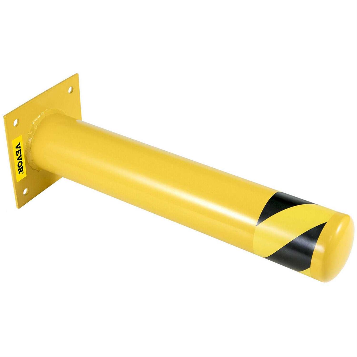 VEVOR Safety Bollard Safety Barrier Bollard OD Height Yellow Pipe Steel Safety Barrier - Cheap Fitting
