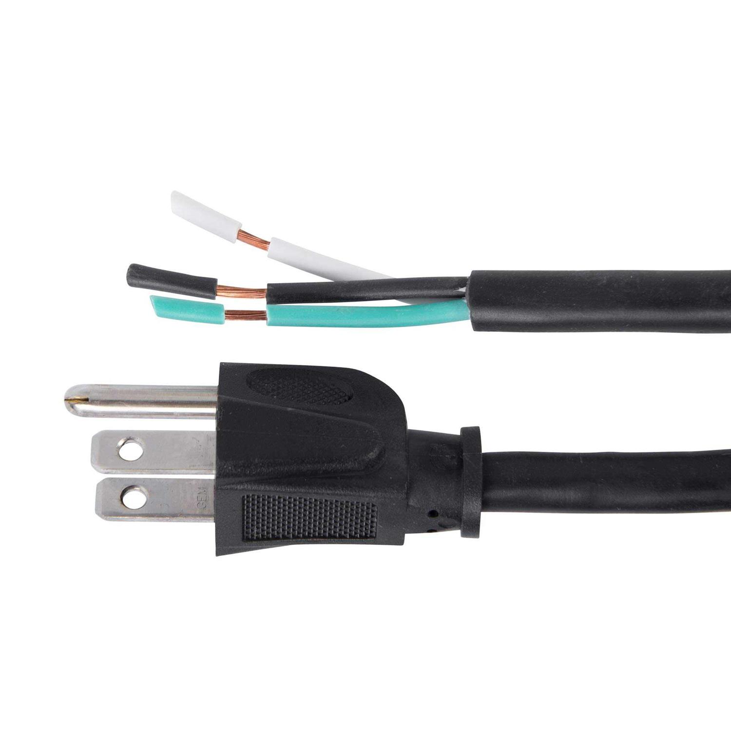 Bergen Industries 9 ft. 16/3 SJTW 3-Wire Appliance/Power Tool Cord PS913163 - Cheap Fitting