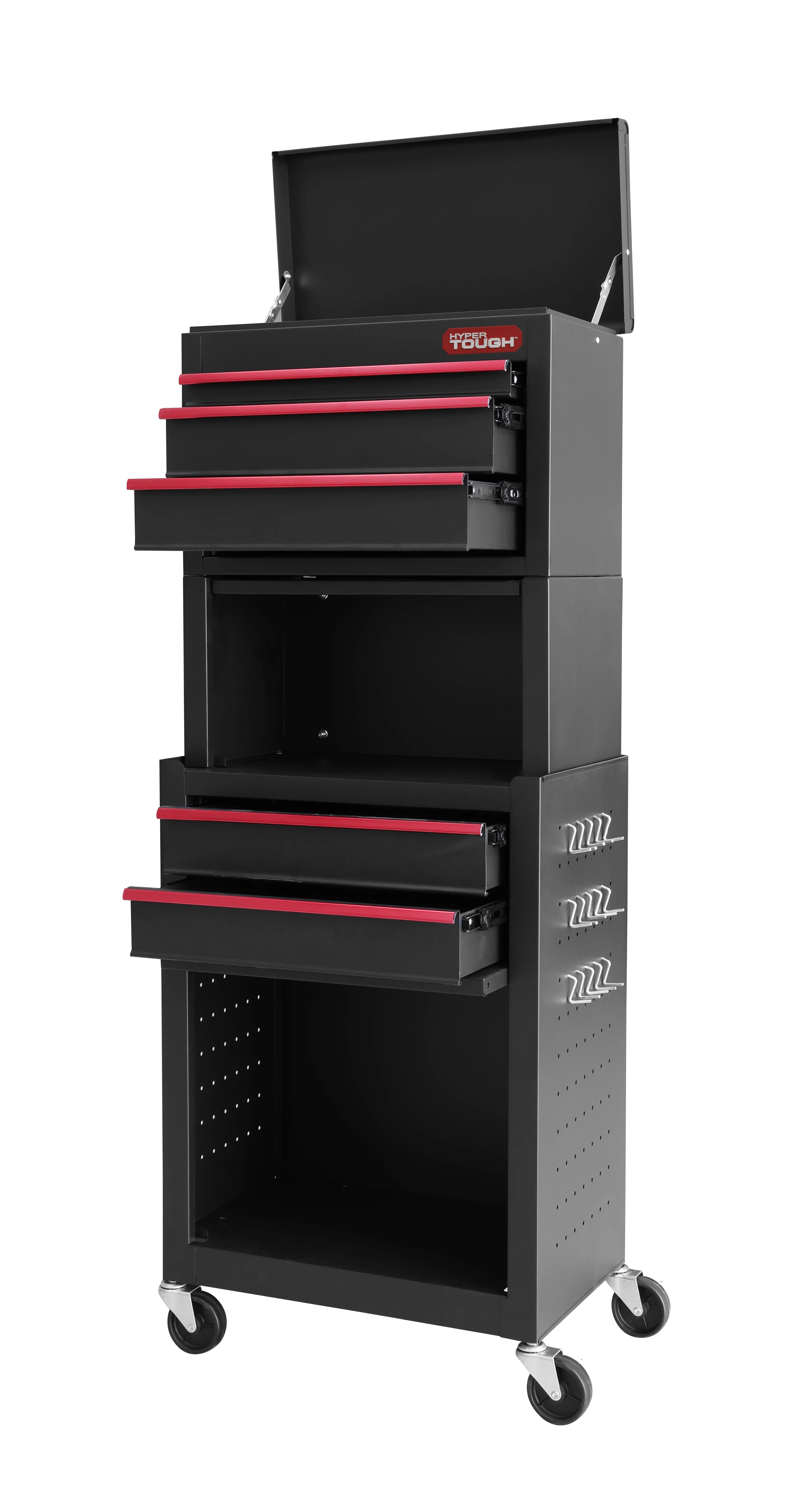 Hyper Tough 20-In 5-Drawer Rolling Tool Chest & Cabinet Combo - Cheap Fitting