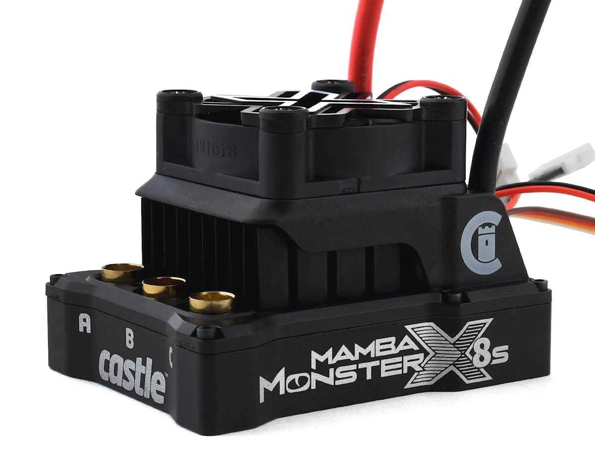 Castle Creations Monster X 8S ESC/Motor Combo w/1520 Sensored Motor - Cheap Fitting