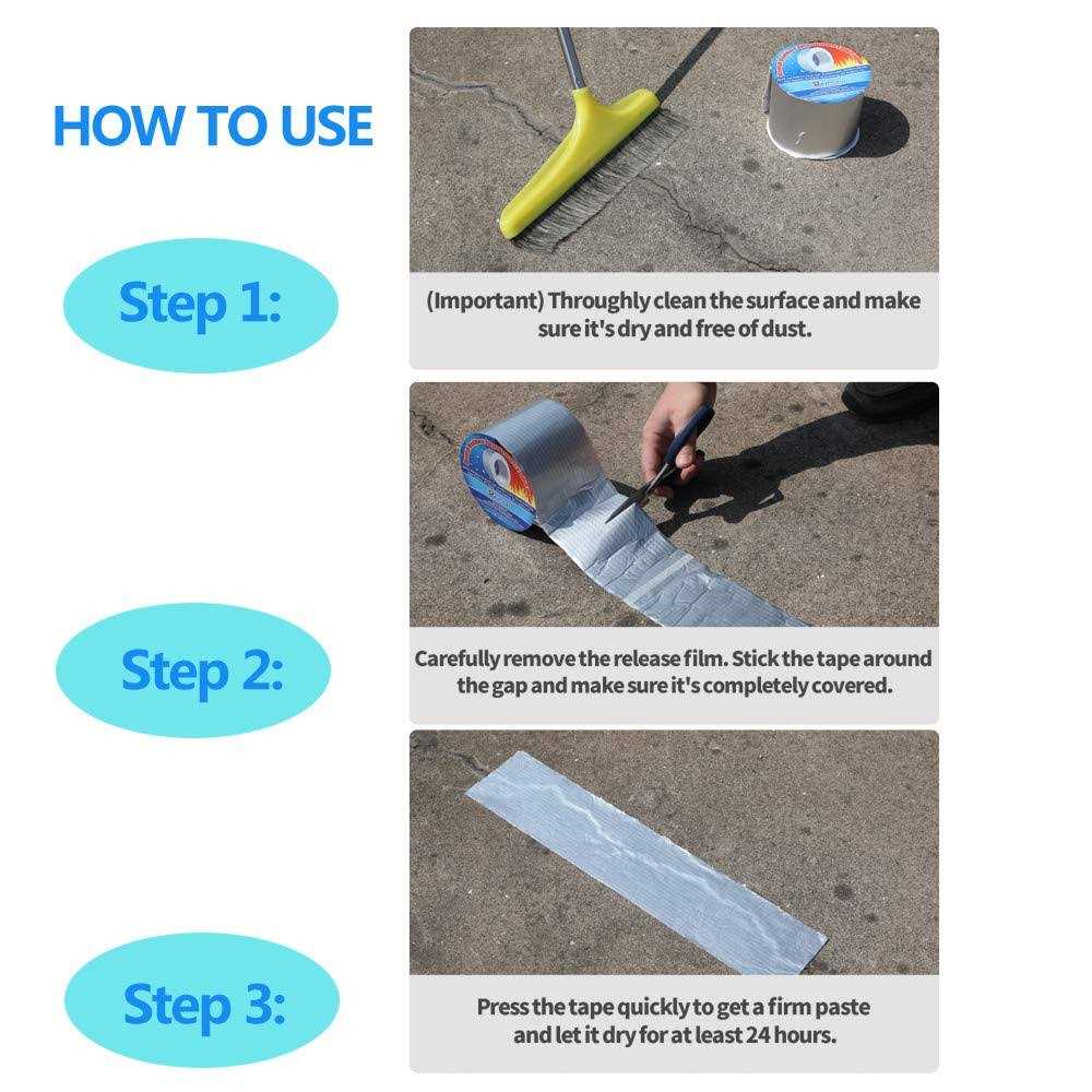 Reyhoar Professional Super Waterproof Tape Aluminum Butyl Rubber Tape for Pipe/Metal/RV Awning/Roof Leak/Window Seal/Boat - Cheap Fitting