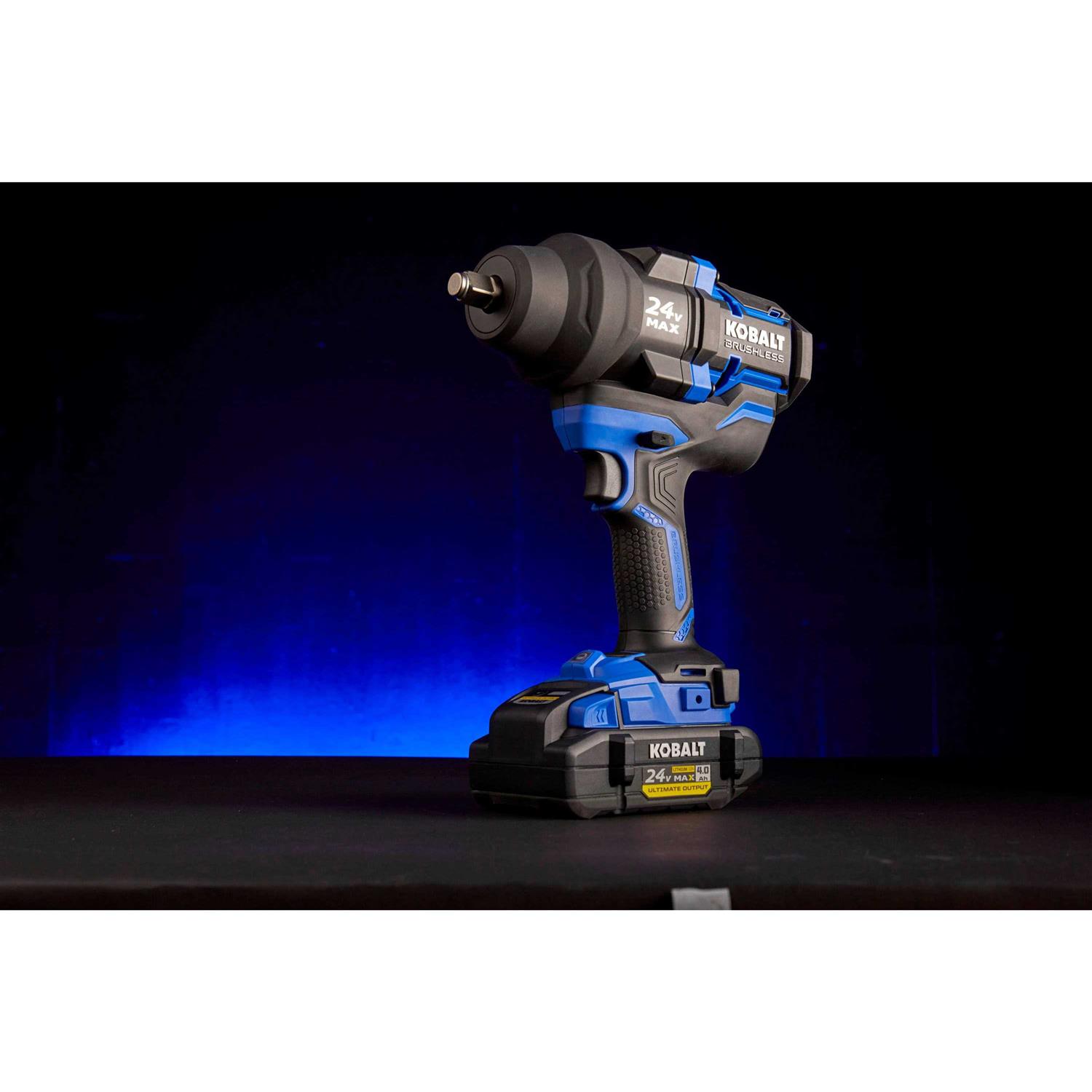 Kobalt XTR 24-Volt Variable Speed Brushless 1/2-in Drive Cordless Impact Wrench - Cheap Fitting