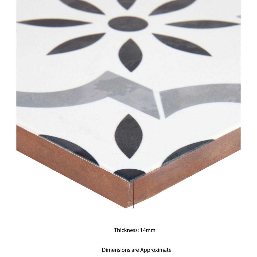 MSI Azila 8 in. x 8 in. Glazed Porcelain Floor and Wall Tile - Cheap Fitting