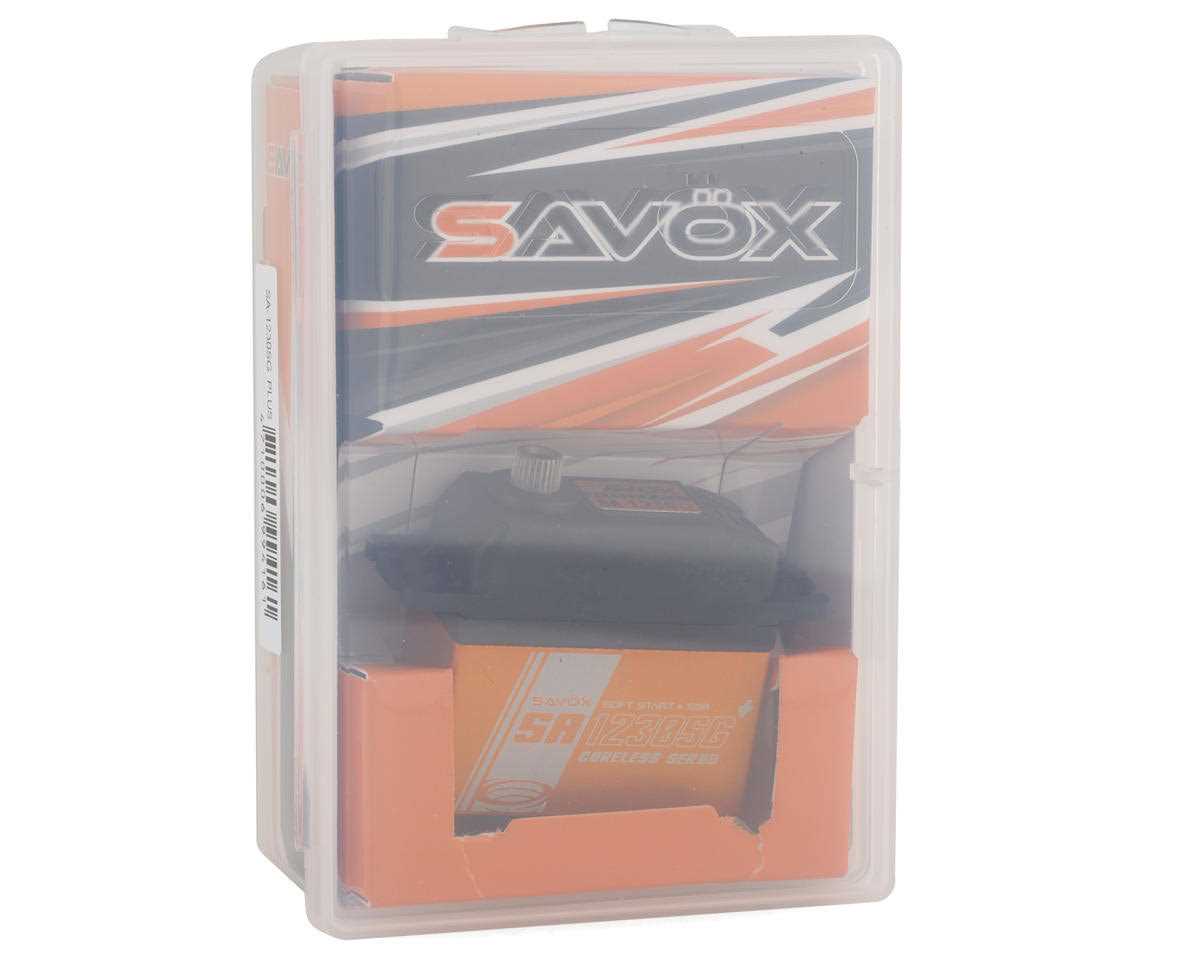 Savox SV1270TGP High Voltage Coreless Digital Servo w/ Soft Start - Cheap Fitting