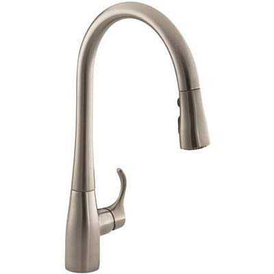 Kohler Simplice Pull-Down Kitchen sink Faucet K-596-VS - Cheap Fitting