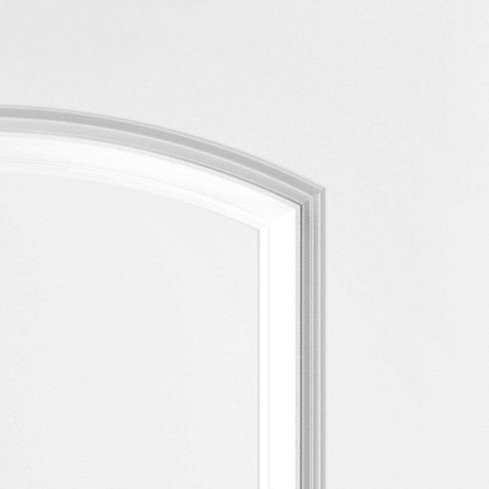 Paneled Manufactured Wood Primed Roman Top Smooth Interior Bi-Fold Door Masonite - Cheap Fitting