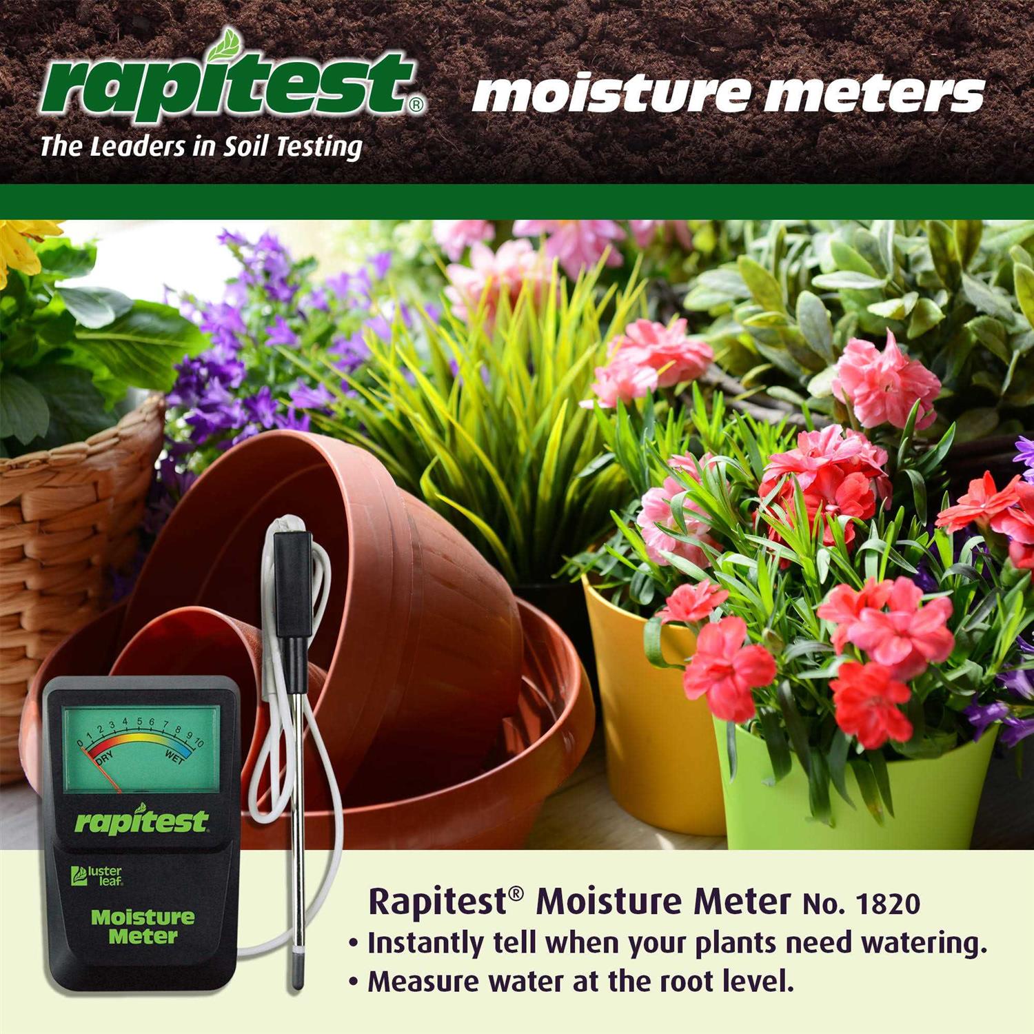 Luster Leaf Rapitest Moisture Meter - Cheap Fitting