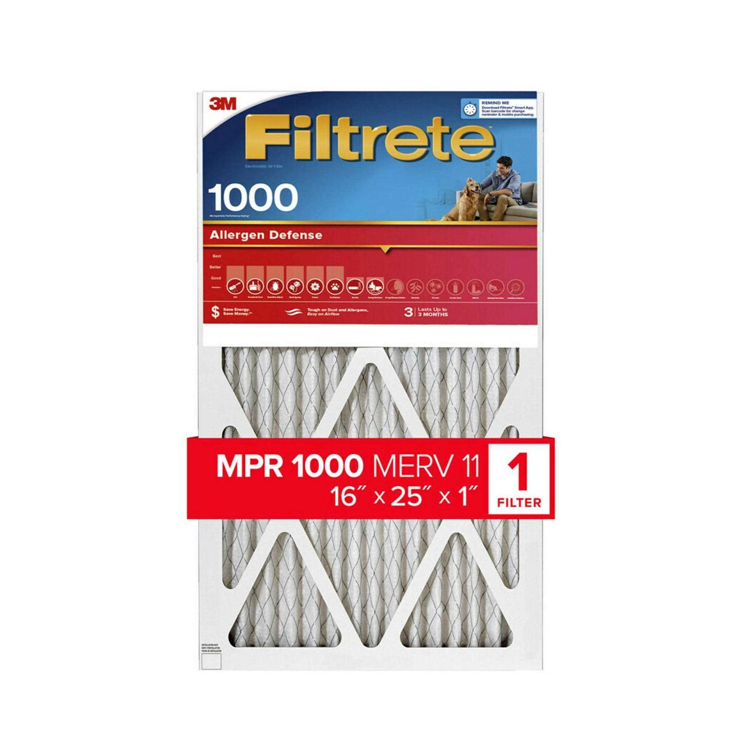 Filtrete Allergen - Cheap Fitting
