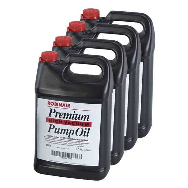 Robinair 13204 Premium High Vacuum Pump Oil - Cheap Fitting