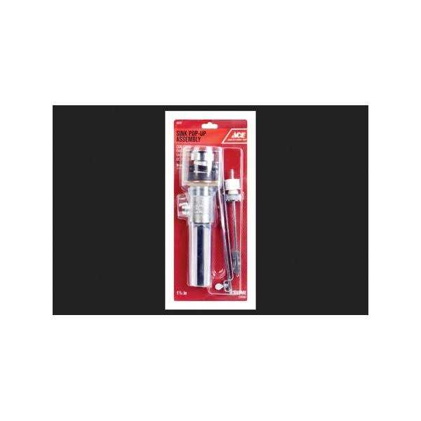 Ace 1-1/4 in. Polished Chrome Pop-Up Drain Assembly - Cheap Fitting