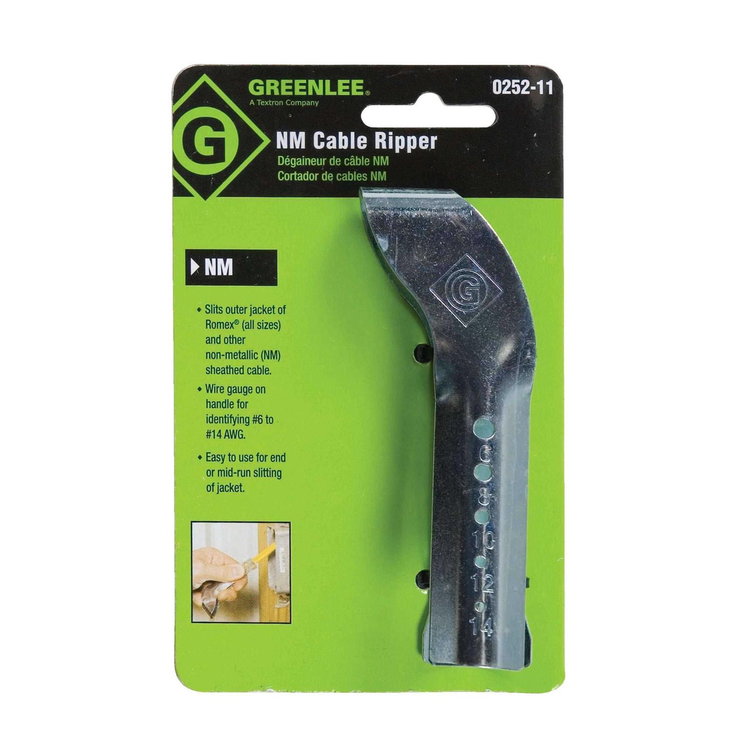 Greenlee 0252-11 Nm Cable Ripper - Cheap Fitting