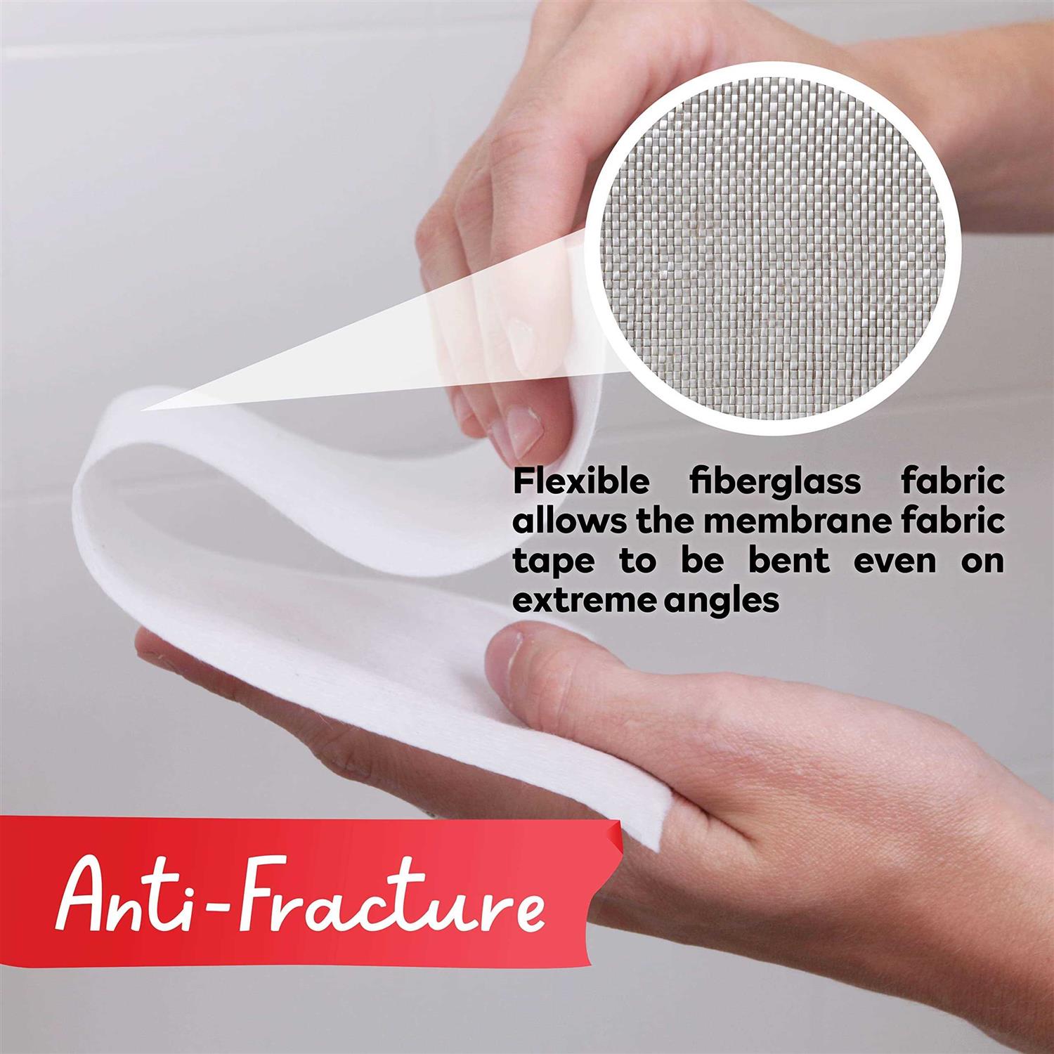 X Fasten XFasten Fiberglass Waterproofing Anti-fracture Membrane Fabric Tape - Cheap Fitting