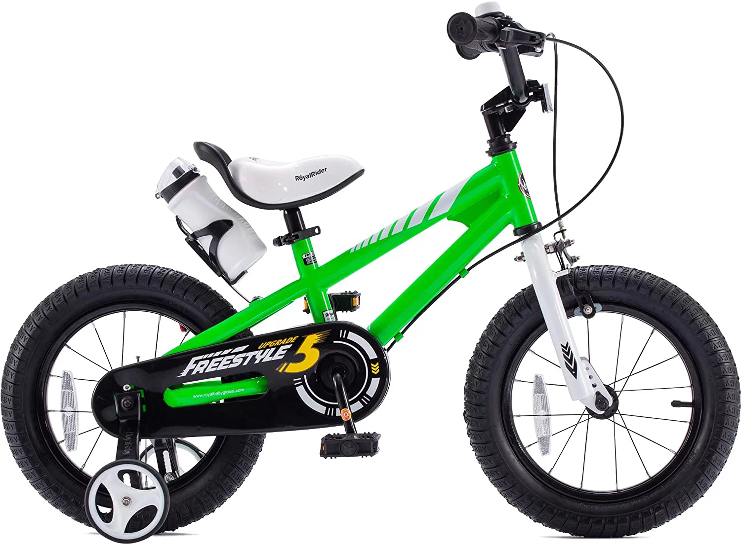 Royalbaby BMX Freestyle 16-inch Kid's Bike Blue with two hand brakes - Cheap Fitting