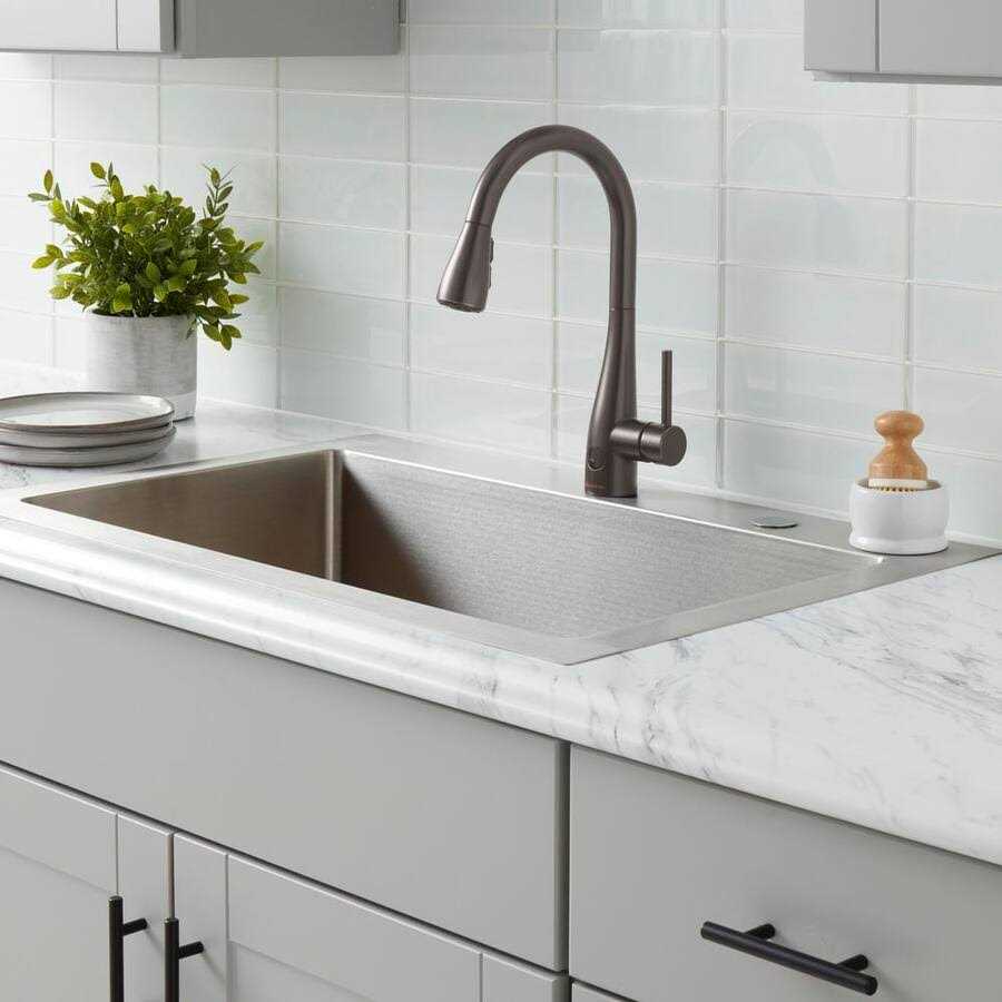 Glacier Bay Nottely Touchless Single Handle Pull-Down Kitchen Faucet - Cheap Fitting
