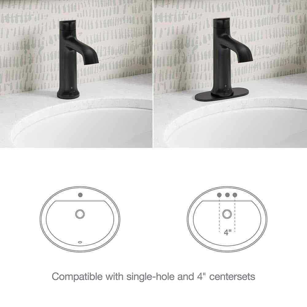 Kohler Mistos Battery Powered Touchless Single Hole Bathroom Faucet - Cheap Fitting
