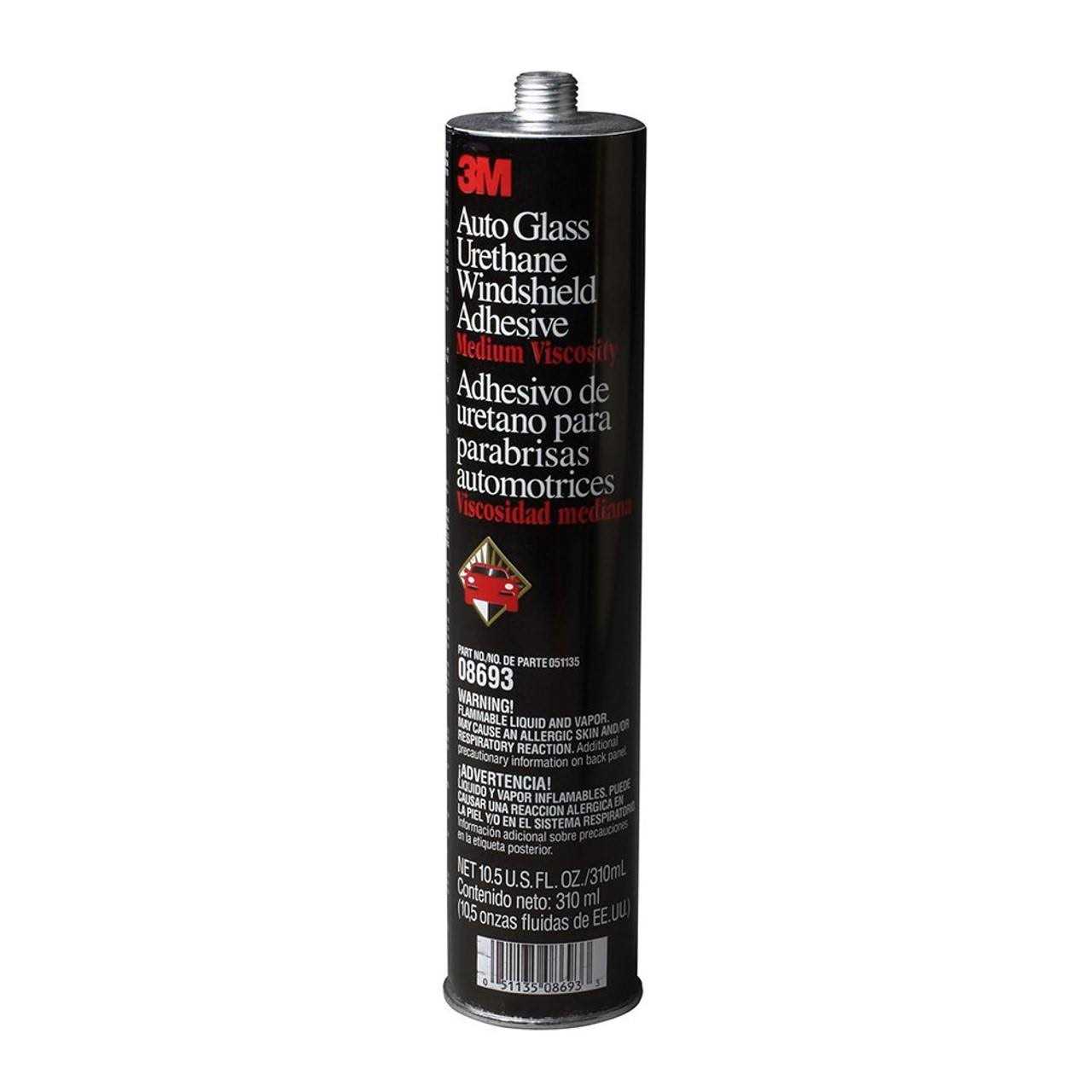 3M 08693 Auto Glass Urethane Windshield Adhesive - Cheap Fitting