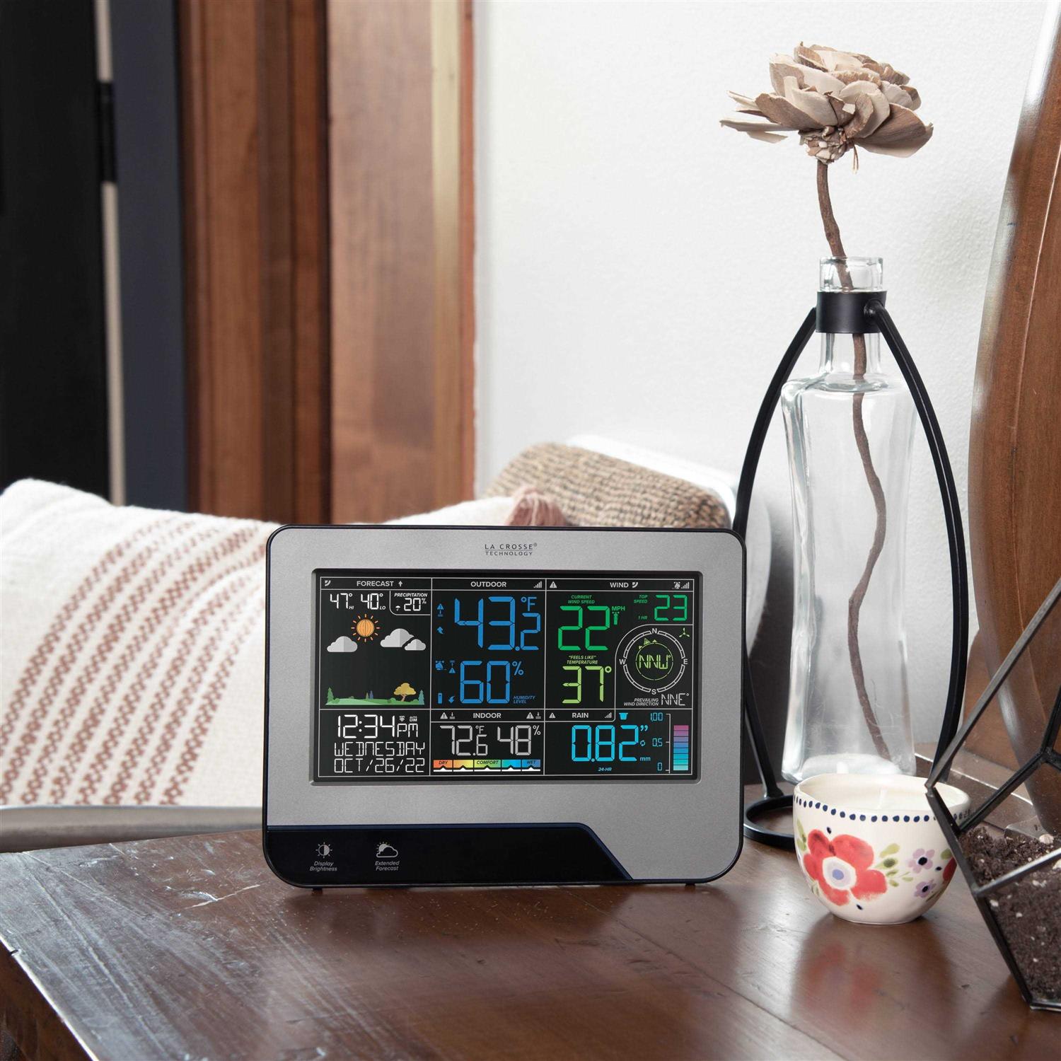 La Crosse Technology Wi-Fi Professional Weather Center with Combination Sensor and Remote Monitoring - Cheap Fitting