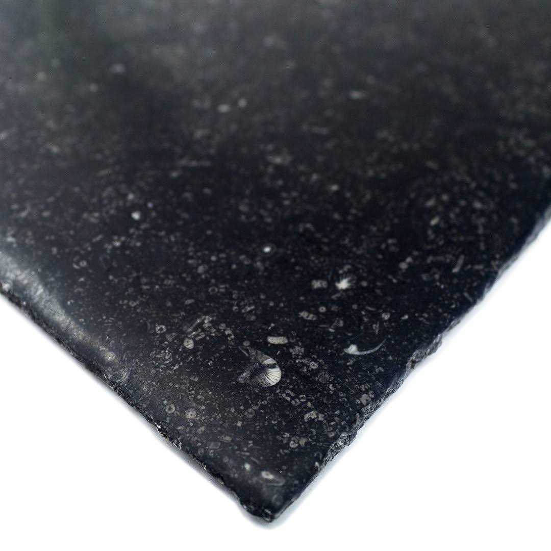 Ivy Hill Tile Reno Black 18 in. x 36 in. Satin Marble Floor and Wall Tile - Cheap Fitting