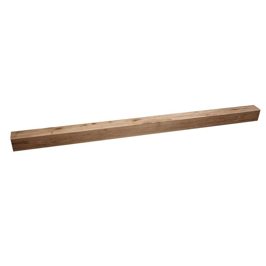 Ornamental 5-in x 5-in x 96-in Unfinished Wood Decorative Beam - Cheap Fitting