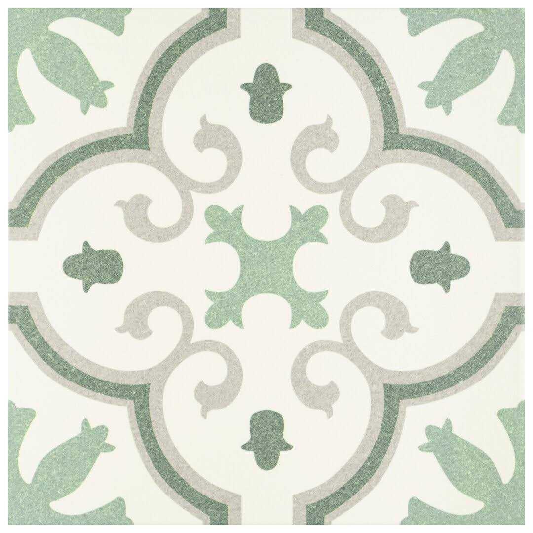 Merola Tile Porcelain Backsplash Tile Dulce 10 x 10 Porcelain Spanish Wall & Floor Tile EliteTile - Cheap Fitting