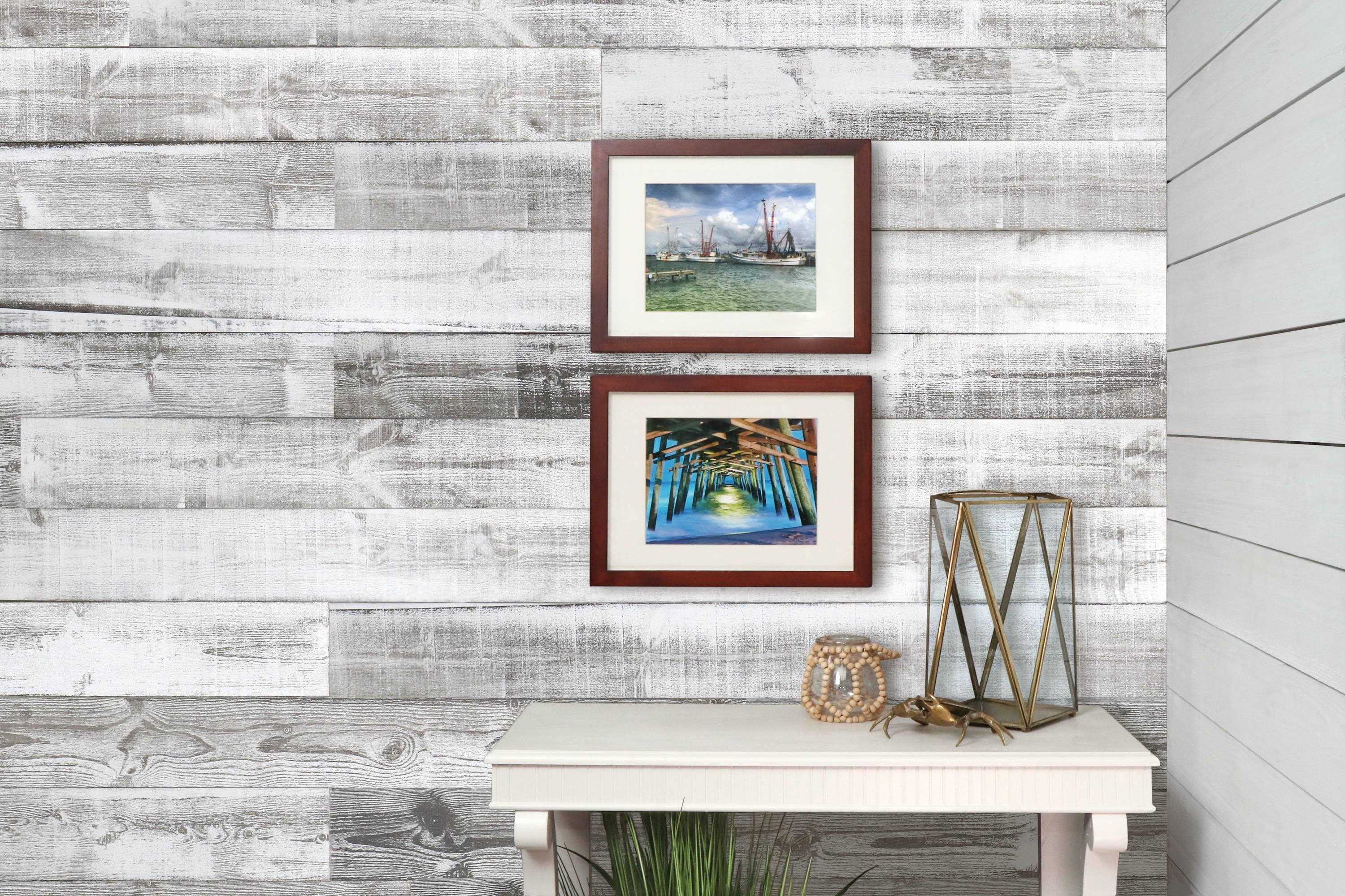 Homestead 5.5-in x 4-ft Finished White Spruce Pine Fir Wall Plank 10400 - Cheap Fitting