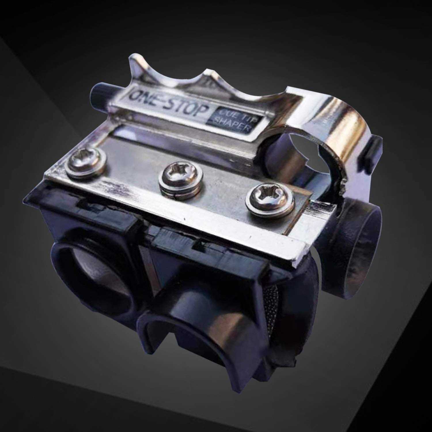 Collapsar Upgrade One-Stop Billiard Pool Cue Tip Shaper All in 1 Tip Repair Tool - Cheap Fitting