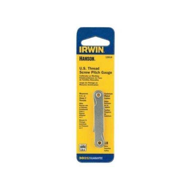 Irwin Thread Pitch Gauge 18-Leaf 12018 - Cheap Fitting