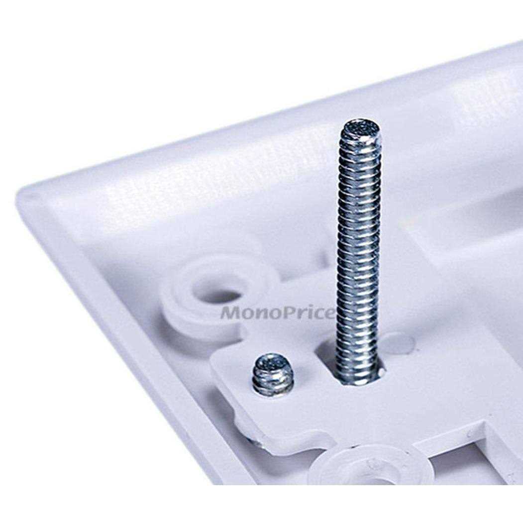 Monoprice 3-Gang 8.2 Surround Sound Distribution Wall Plate 4013 - Cheap Fitting