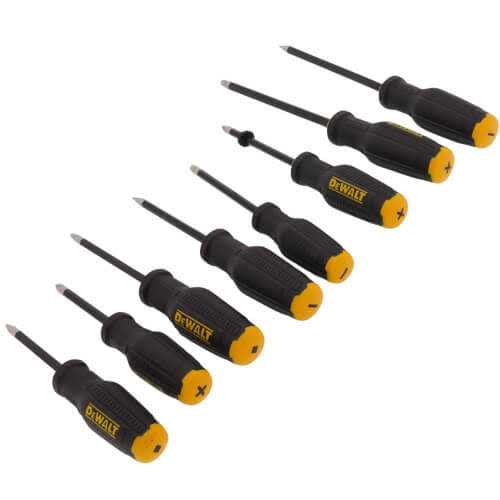 DeWalt DWHT65102 ToughSeries 8 pc. Screwdriver Set - Cheap Fitting