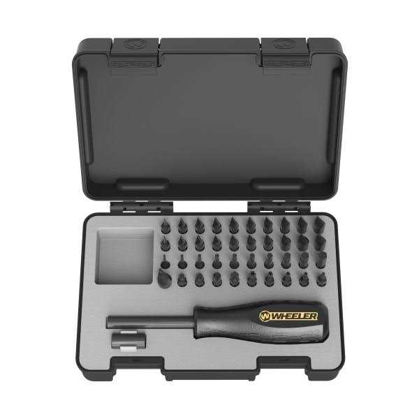 Wheeler 43pc Gunsmithing Screwdriver Set - Cheap Fitting
