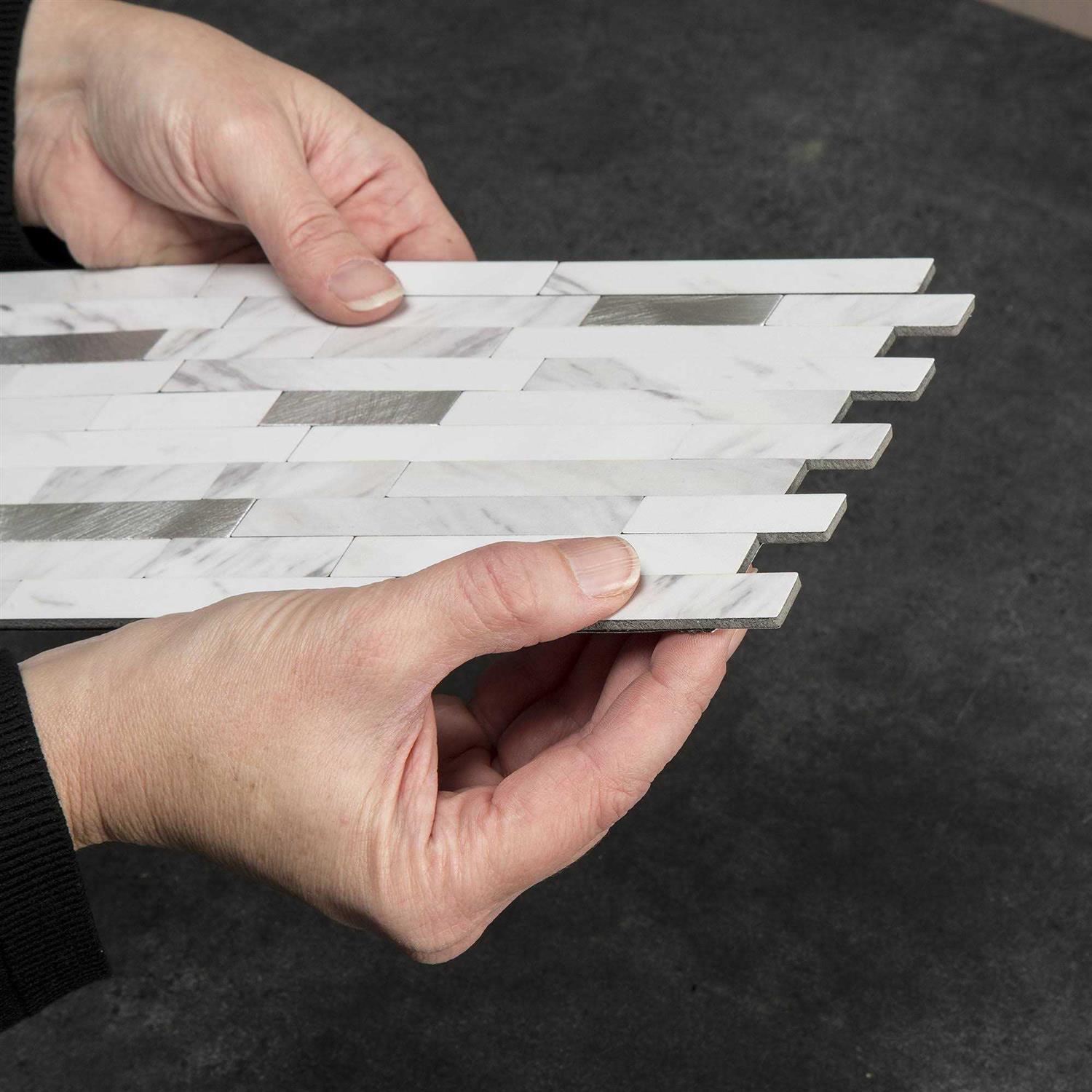 Aspect Peel & Stick Collage Tile - Cheap Fitting