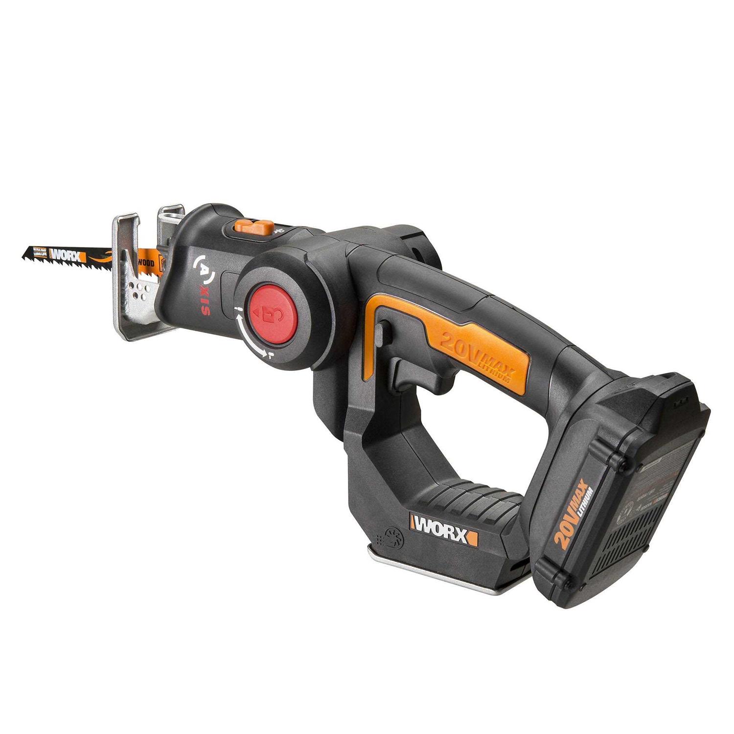 Worx 20V Axis Cordless Reciprocating & Jig Saw - Cheap Fitting