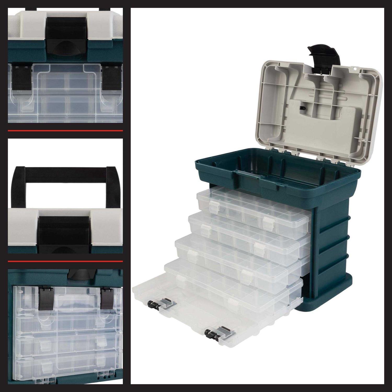 Stalwart Small Parts Organizer Tool Box - Cheap Fitting