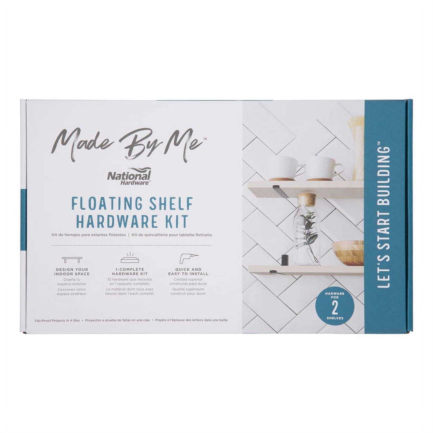 National Floating Shelf Hardware Kit N900-002 - Cheap Fitting