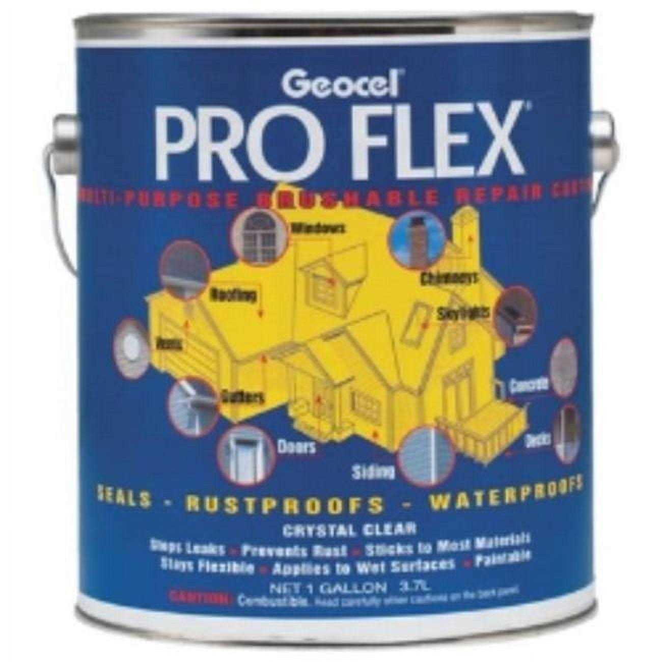 Geocel 2310 Clear 1 gal. Tripolymer Brushable Repair Sealant Coating GC65300 - Cheap Fitting