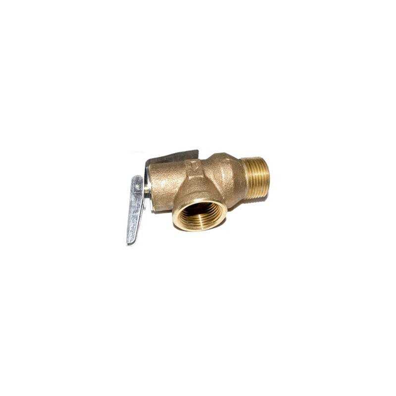 Apollo 1041810 3/4 FNPT x 3/4 FNPT RVW10 697,000 BTU Hot Water Relief Valve - Cheap Fitting