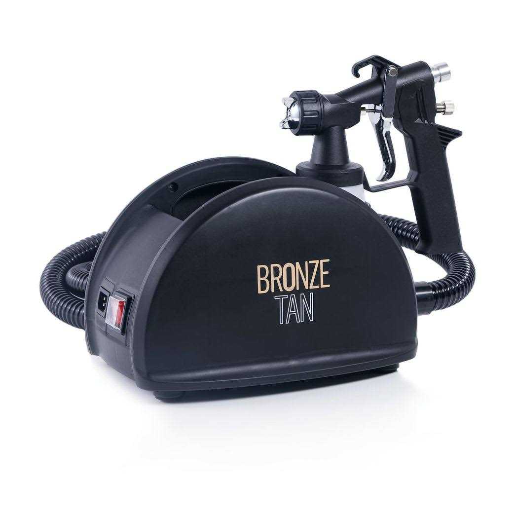 Bronze Tan Professional Spray Tan Machine Mobile Hvlp Airbrush Tan Machine + Free Spray Tan Gun Training Program Booklet for Spray Tan Airbrush - Cheap Fitting