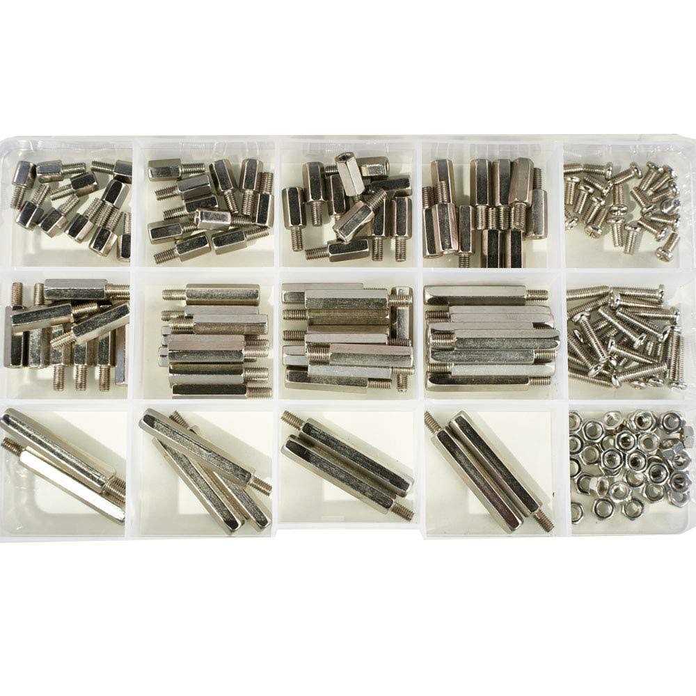 M3 Hex Carbon Steel Standoff Male Female Metric Thread Mount Spacer Sc - Cheap Fitting