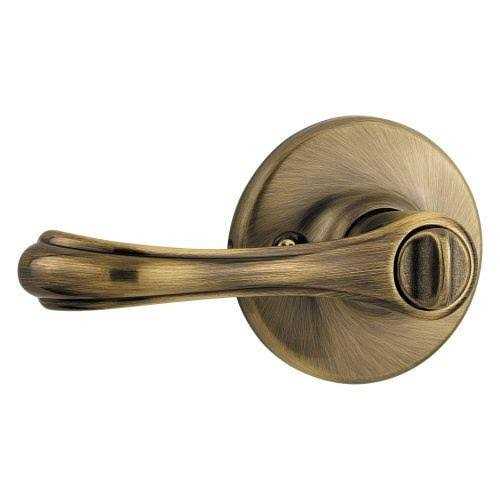 Kwikset Dorian Privacy Lockset Satin Nickel - Cheap Fitting