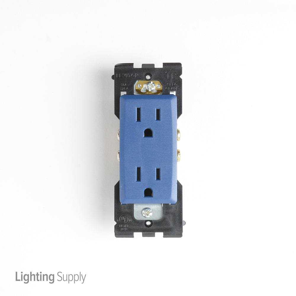 Leviton RER15-RN Tamper Resistant 15A Duplex Receptacle - Cheap Fitting
