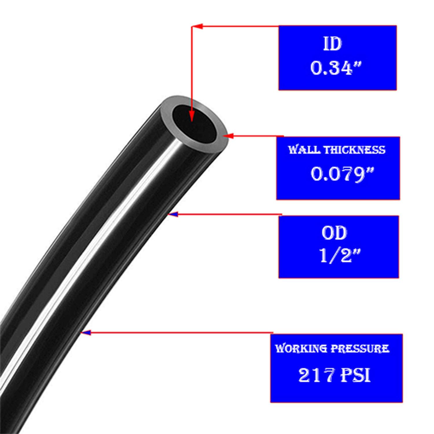 Utah Pneumatic Air Line Air Hose Pneumatic Tubing For Air Brake System Or Fluid - Cheap Fitting