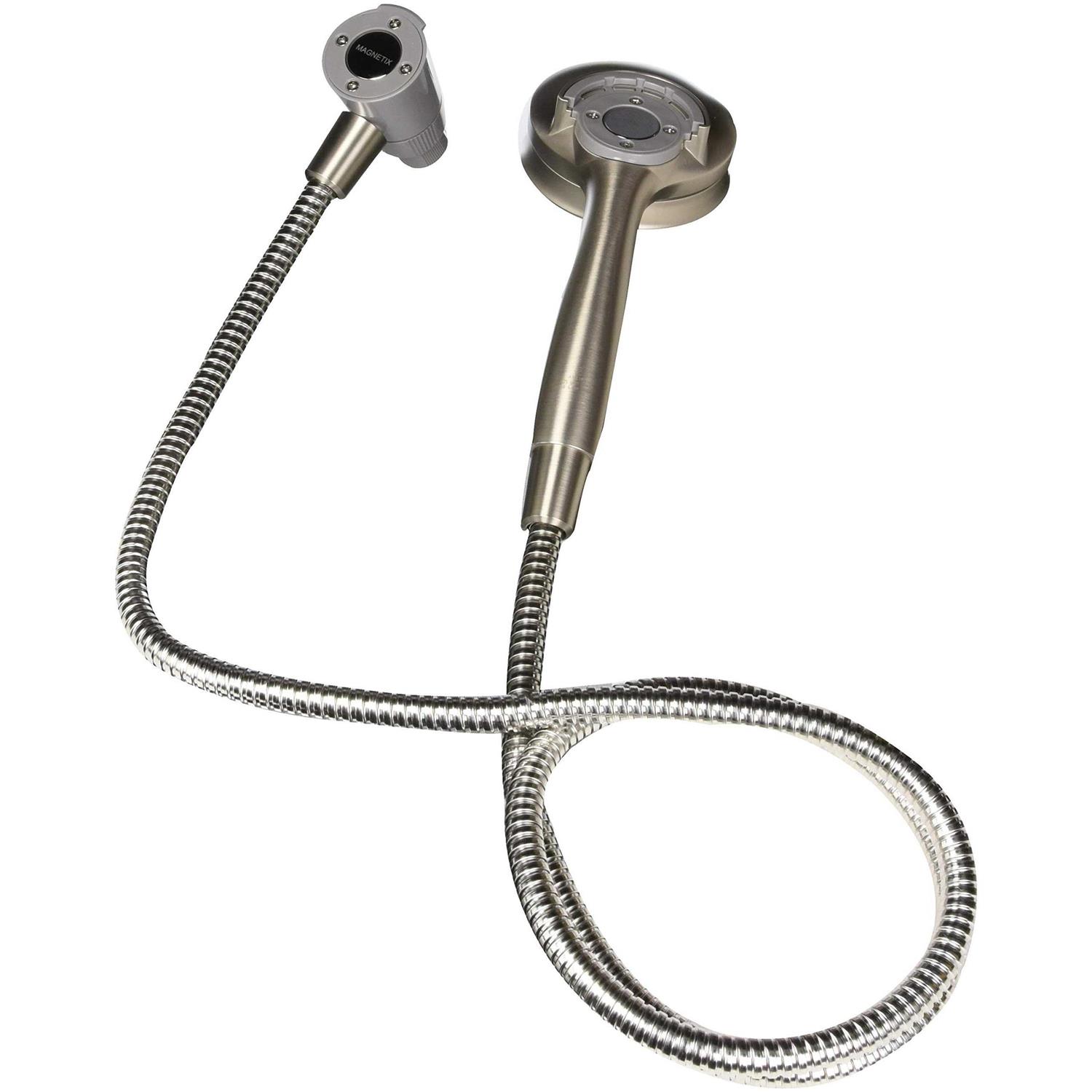 Moen Attract 6-Spray 4 in. Handheld Shower with Magnetix in Spot Resist Brushed Nickel 26000SRN - Cheap Fitting