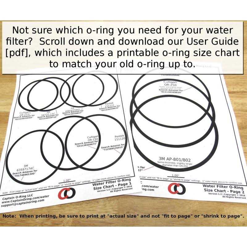 Captain O-Ring Replacement O-Rings for Whirlpool Whkf-dwhbb & American Plumber W10-pr - Cheap Fitting