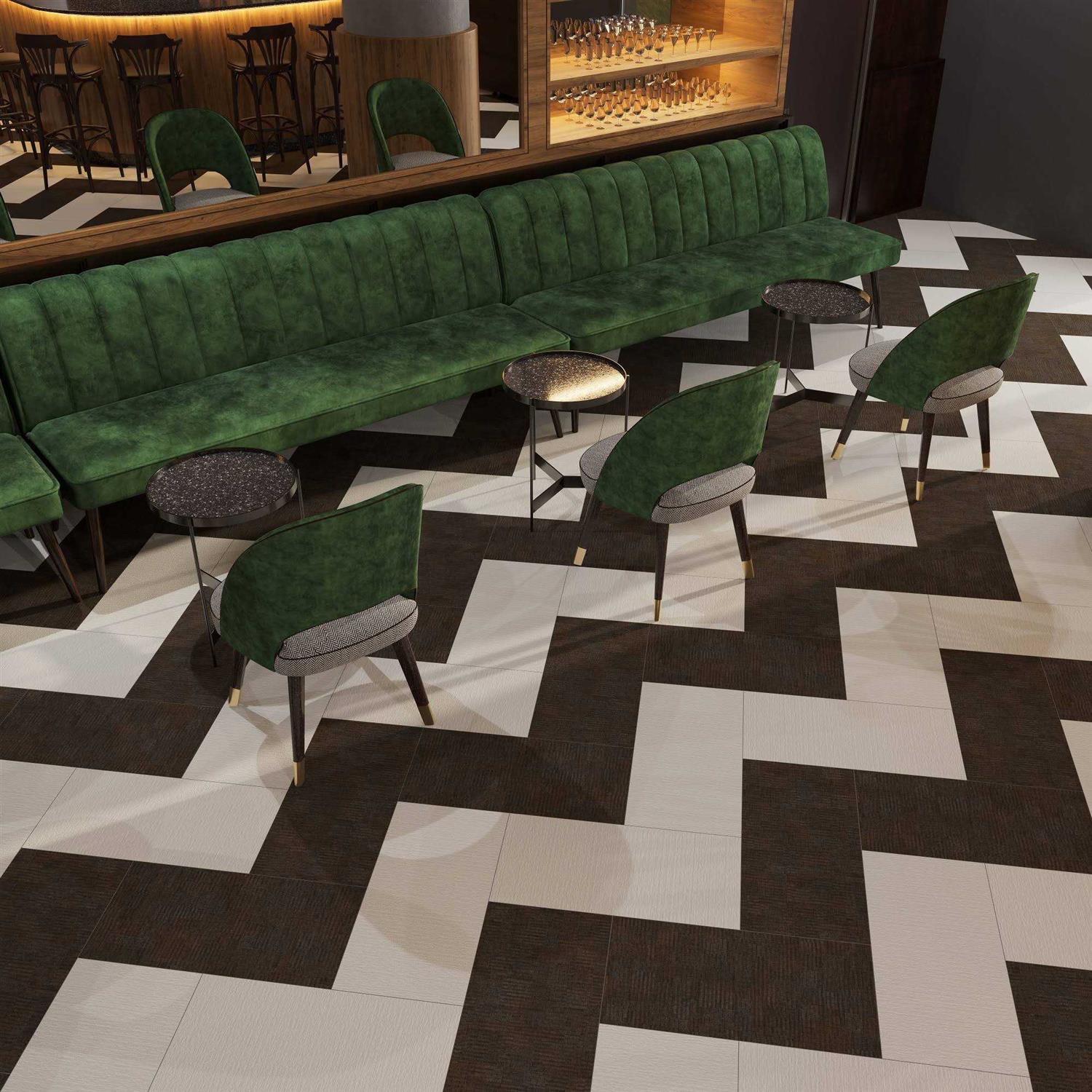 Lucida Surfaces Fabcore 28 MIL x 12 in. W x 24 in. L Adhesive Waterproof Vinyl Tile Flooring - Cheap Fitting